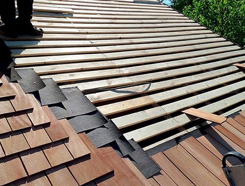 Cedar Shakes Roof Replacement