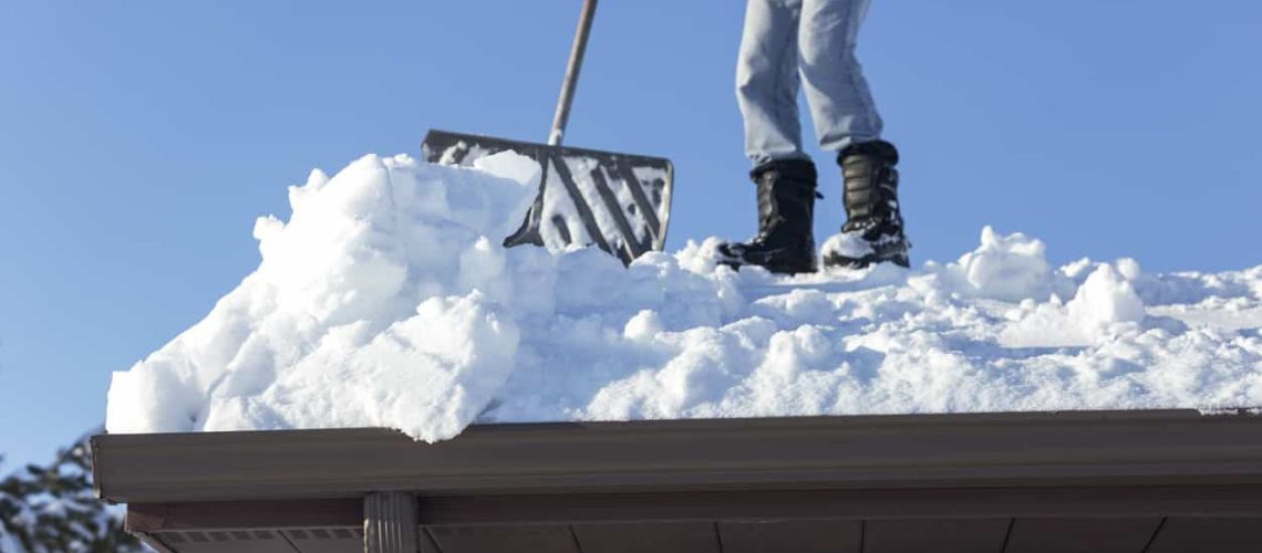 Roof replacement in winter