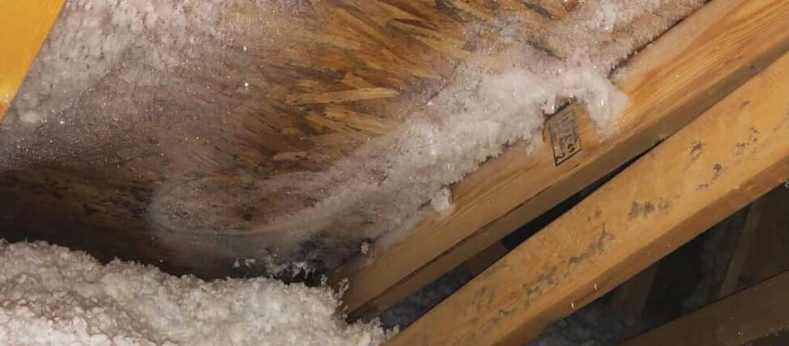 Condensation Hubbard Roofing Exteriors - How To Insulate Ceiling Can Lights In Winter
